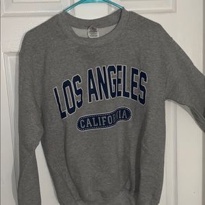 Gray Los Angeles California Sweater